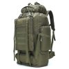 Hiking Backpack for Men 100L Olivegreen Camping Backpack Military Rucksack Molle 3 Days Assault Pack for Climbing