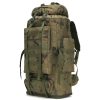 Hiking Backpack for Men 100L Ruin-Green Camping Backpack Military Rucksack Molle 3 Days Assault Pack for Climbing