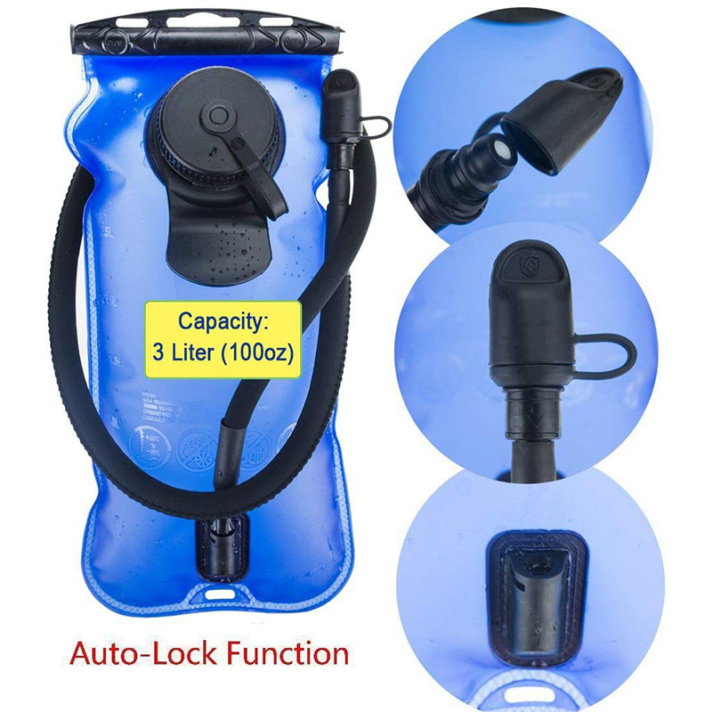 3L 3Liter 100oz BPA Free EVA Hydration Pack Bladder, Leak-Proof Water Reservoir - Image 3