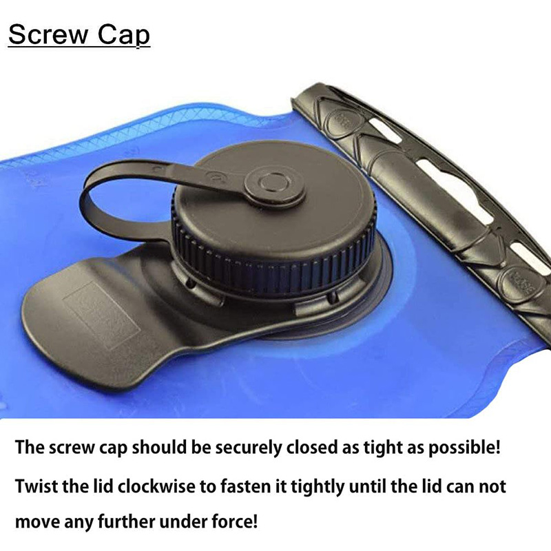 3L 3Liter 100oz BPA Free EVA Hydration Pack Bladder, Leak-Proof Water Reservoir - Image 5