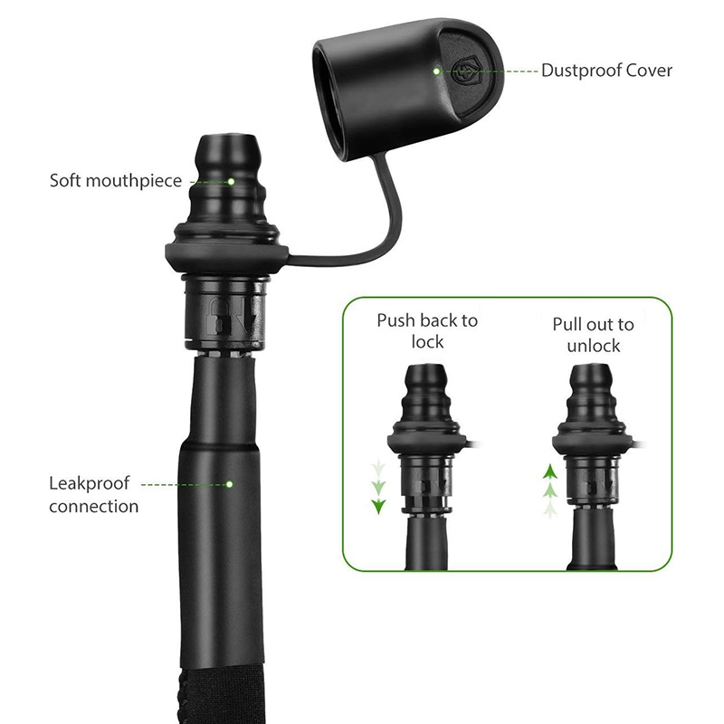 3L 3Liter 100oz BPA Free EVA Hydration Pack Bladder, Leak-Proof Water Reservoir - Image 9