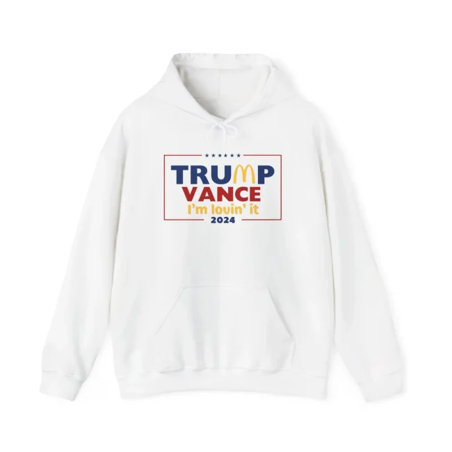 Trump Vance "I'm Lovin' It" Hoodie - 图片 4