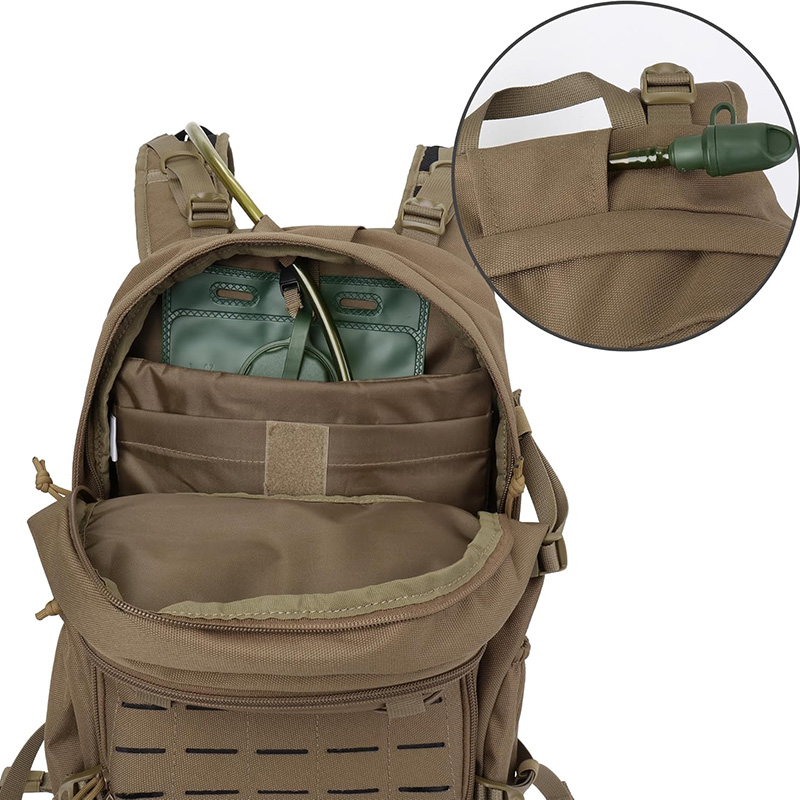 Hydration Bladder, 2.5 Liter Leak Proof Water Bladder,Military Hydration Pack Replacement for Hiking Biking Climbing Cycling Running Camping Backpack - Image 6