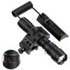 FL31A 1500 Lumen LED Tactical Flashlight IPX7 Rating Rechargeable 4 Modes Weapon Light Picatinny Rail Flashlight Included with Pressure Switch