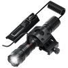 FL31 Rechargeable Flashlight 2000 Lumen, USB-C Tactical Light with Adjustable Focus, 4 Modes (Ultra/High/Low/Strobe), IPX7 Waterproof, Includes Pressure Switch & Picatinny Mount