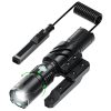 FL26 Rechargeable Tactical Flashlight 2000 Lumen, Adjustable Focus Light with Pressure Switch, USB-C Charging, IPX7 Waterproof, 4 Modes (Ultra/High/Low/Strobe) for Hunting & Outdoor
