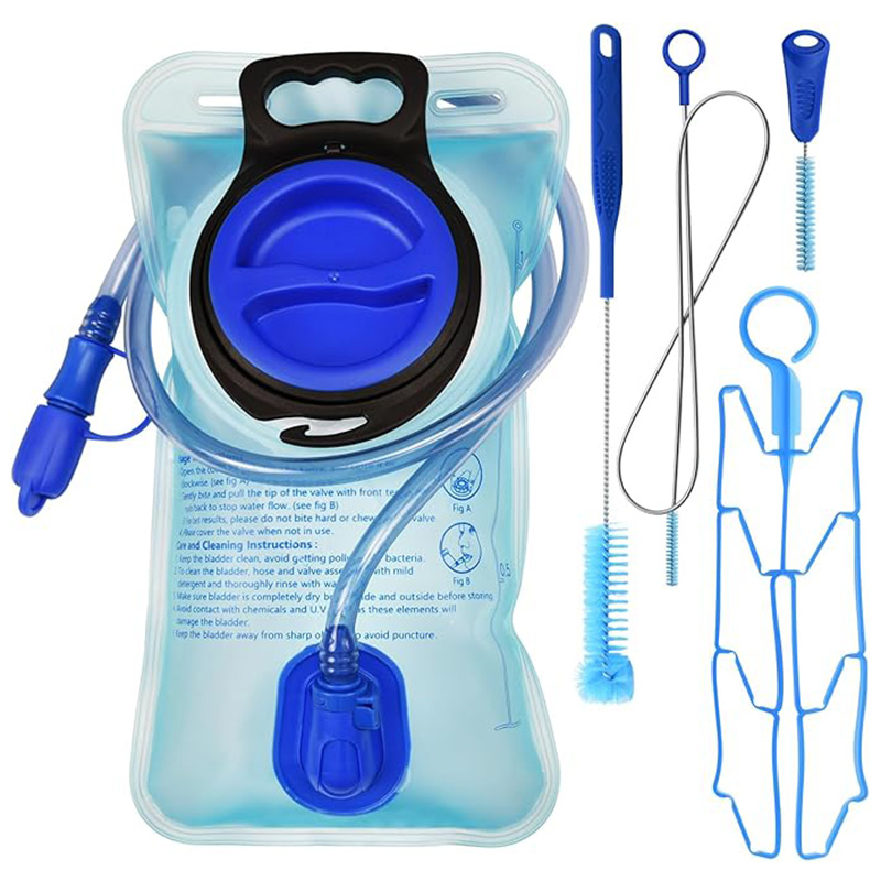 1.5L/2L Hydration Bladder, Large Opening Water Storage Bladder Bag, for Cycling Hiking Camping - Image 8