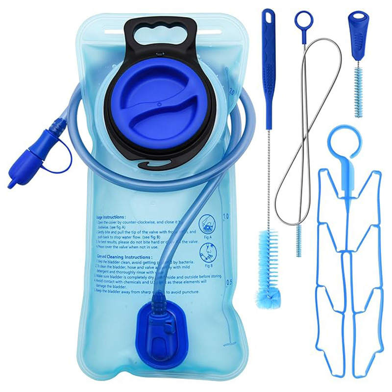 1.5L/2L Hydration Bladder, Large Opening Water Storage Bladder Bag, for Cycling Hiking Camping - Image 9